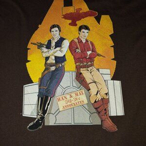 Han Solo Mal Firefly Brown T-Shirt 3XL Star Wars Serenity